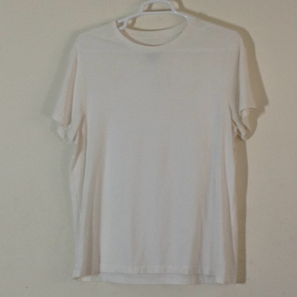 Goodfellow & Co White Crew Neck Short Sleeve T Shi